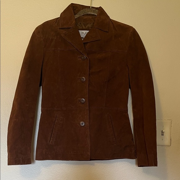 Wilsons Leather Jackets & Blazers - Women’s Suede Brown Wilson’s Leather Jacket Size small